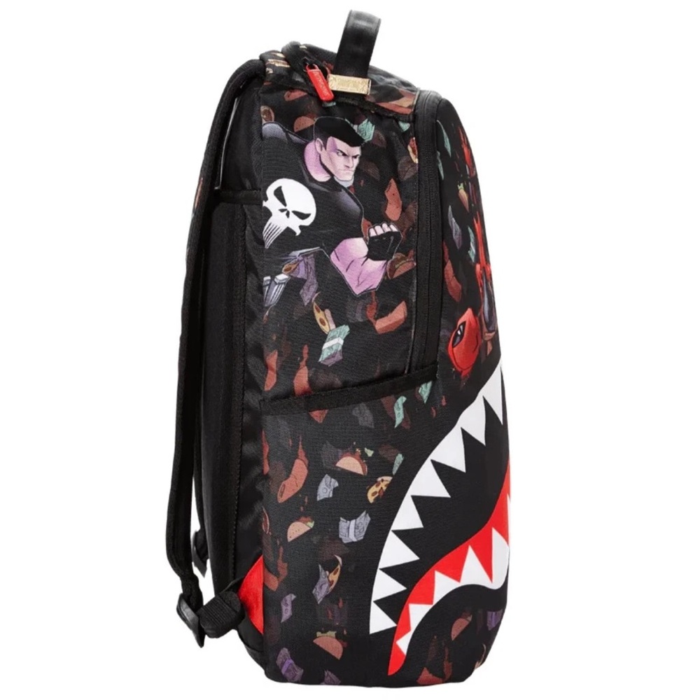 Sprayground Backpack Marvel Deadpool "Taco$ Rain … - image 2